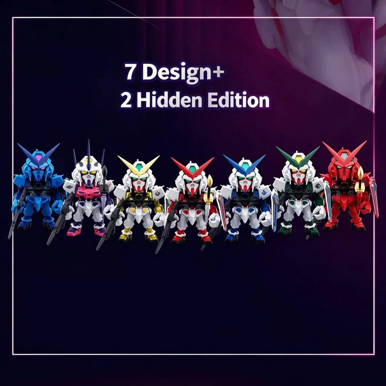 Bandai QMSV MINI Gundam SEED Astray Blind Box Figures