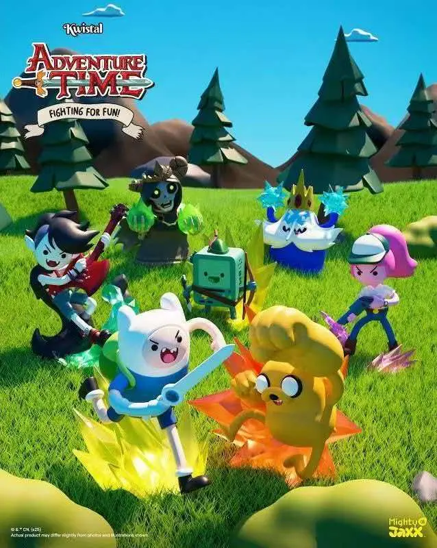 🎮 Adventure Time Fighting for Fun Blind Box Figure Set