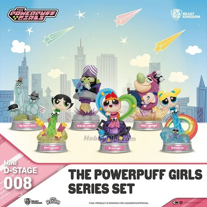 The Powerpuff Girls Mystery MDS-008 Series Mini D Stage Blind Box
