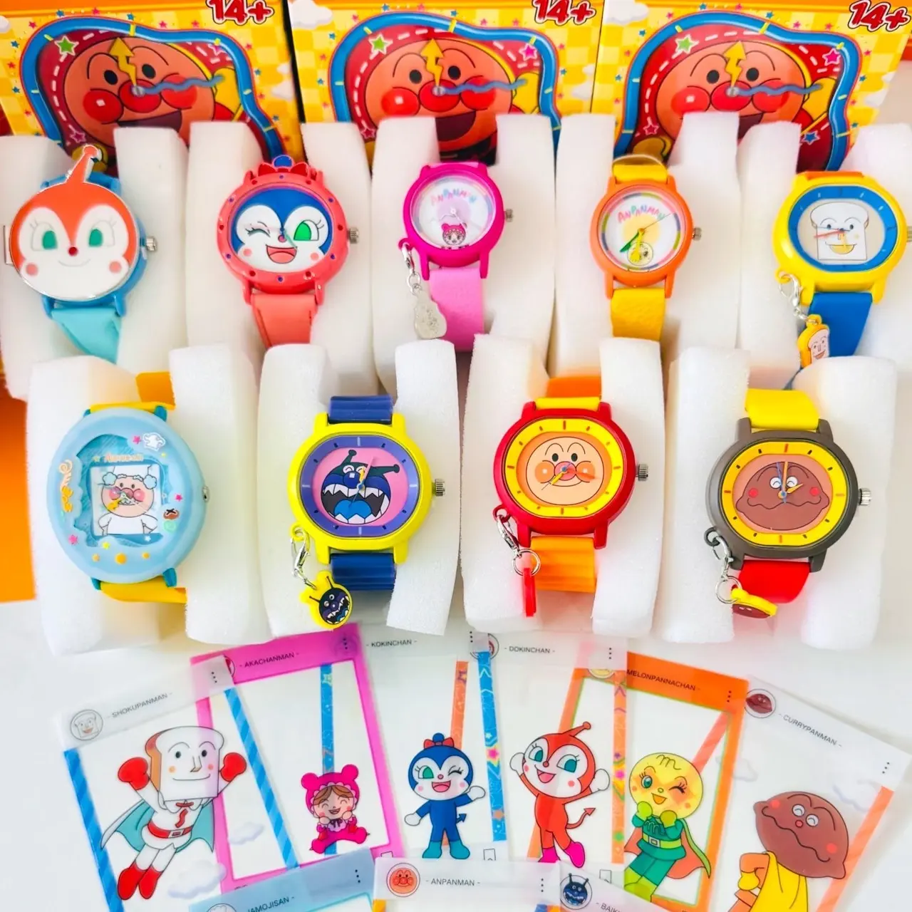 Authentic Anpanman “Good Morning! Bread Clock Shop” Series Watch Blind Box
