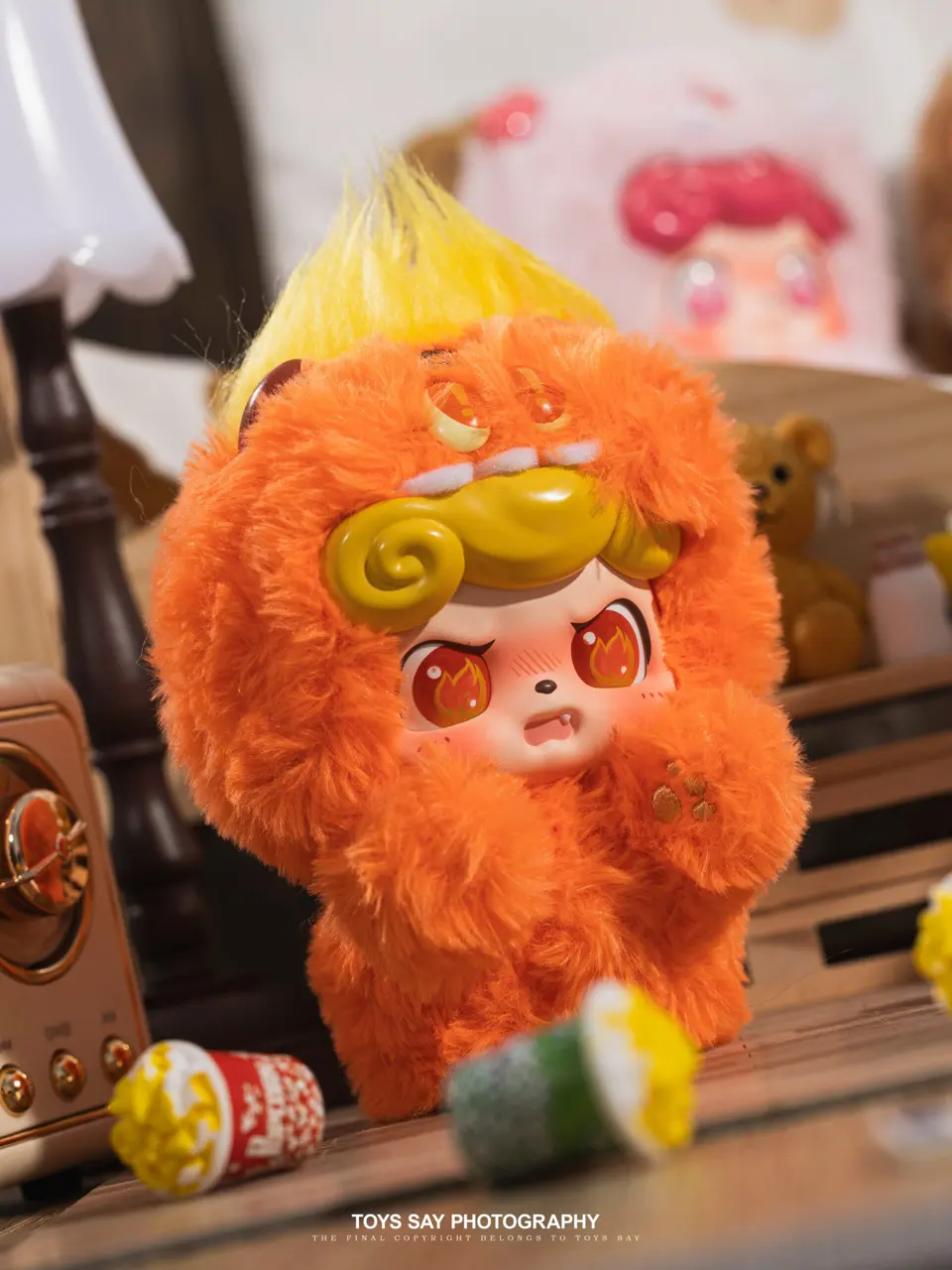 Q KID Emotional Hairy Monsters Series Blind Box