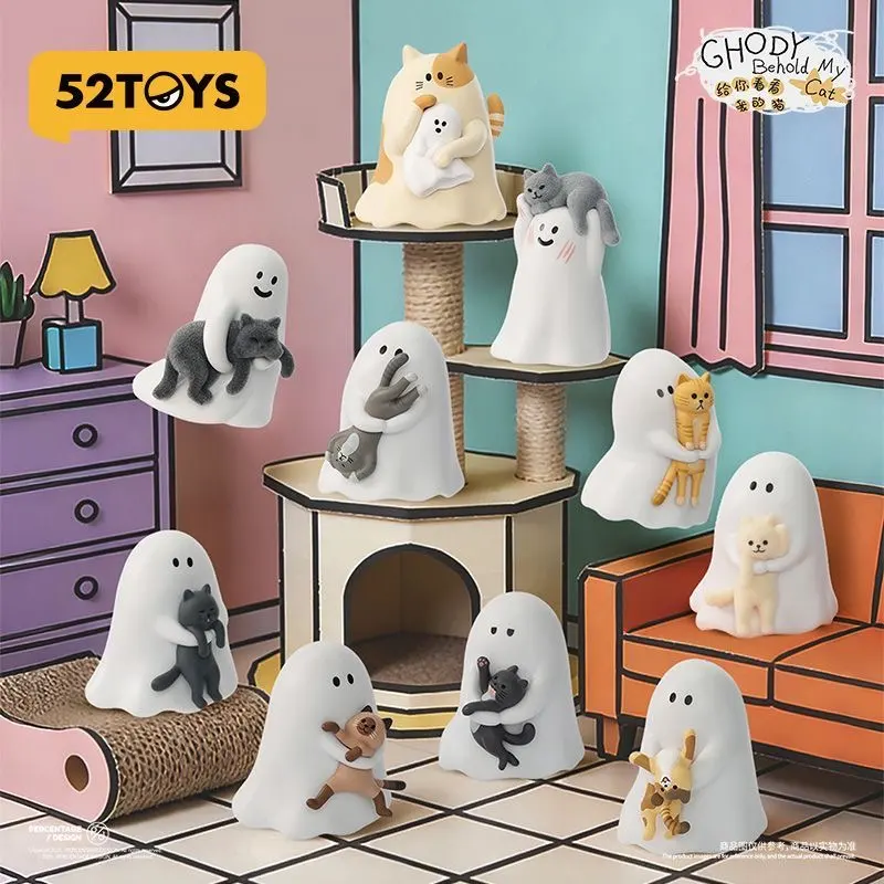 52TOYS Ghody Behold My Cat Series Glow-in-the-Dark Mini Blind Box
