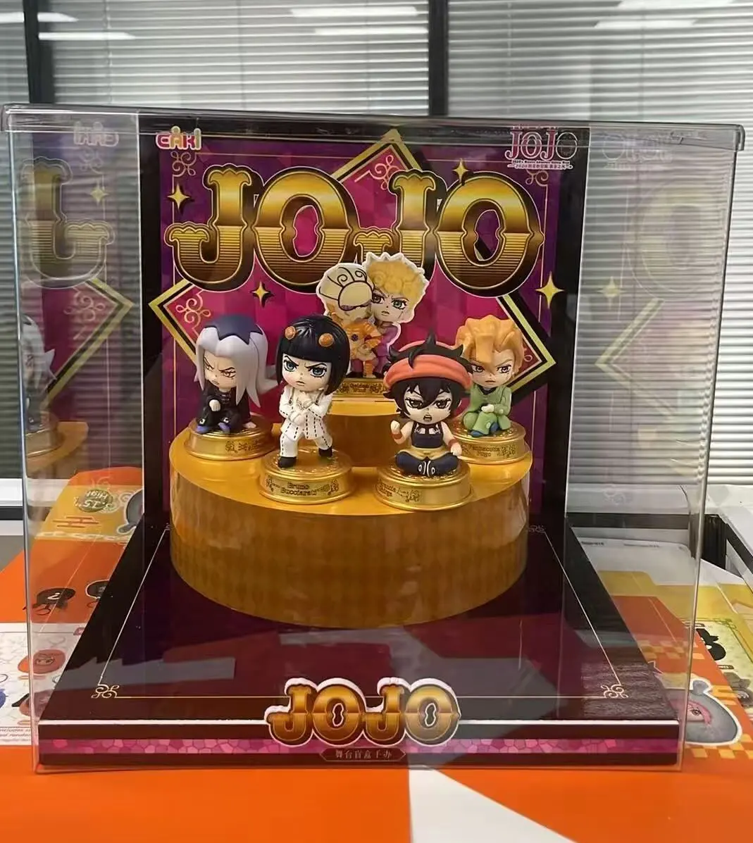 【DISPLAY】JoJo’s Bizarre Adventure Golden Wind Stage Series Chibi Figure Blind Box