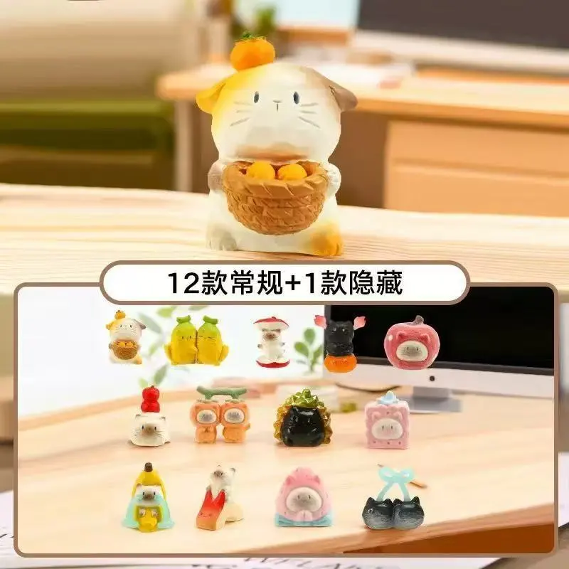 Cat PAI Fun Fruits Series Desktop Figures Blind Box