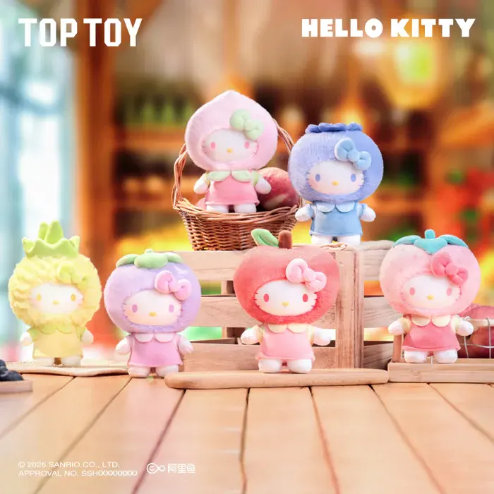 Fruity Paradise Vinyl Plush Keychain Gift Blind Box