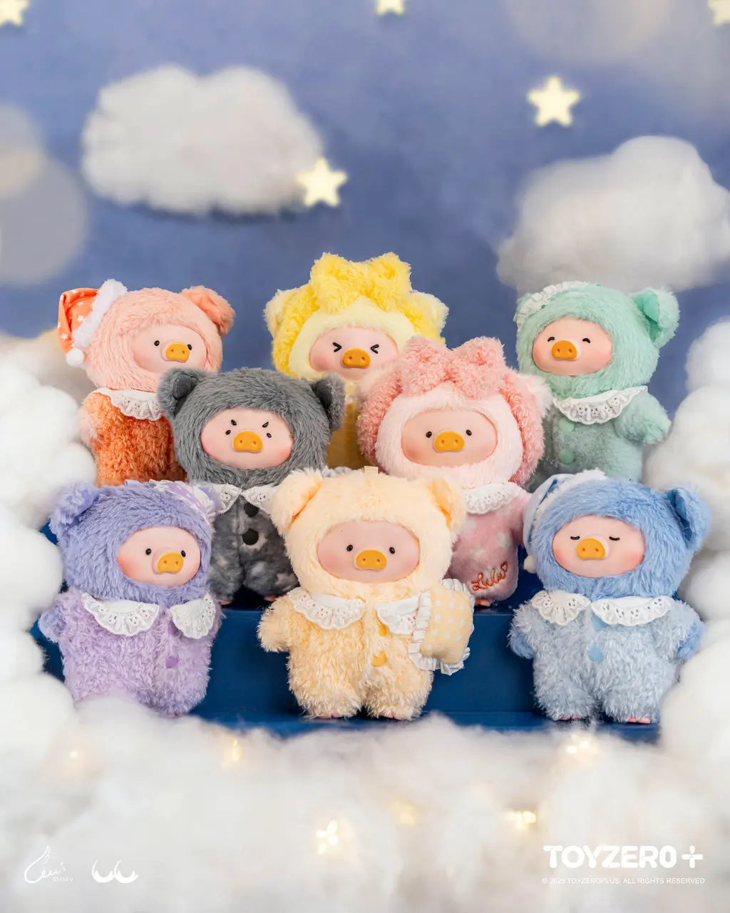 LuLu the Piggy – LuLu’s Dreaming Wonderland Series PVC Plush Keychain Blindbox