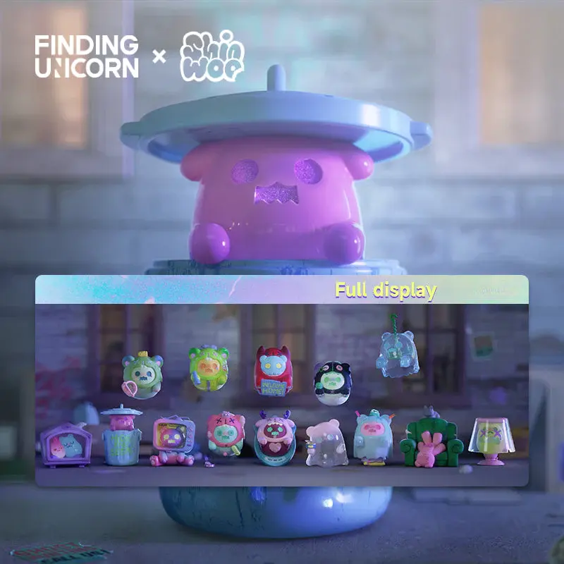 Display ShinWoo GHOST BEAR HOUSE SERIES BLIND BOX