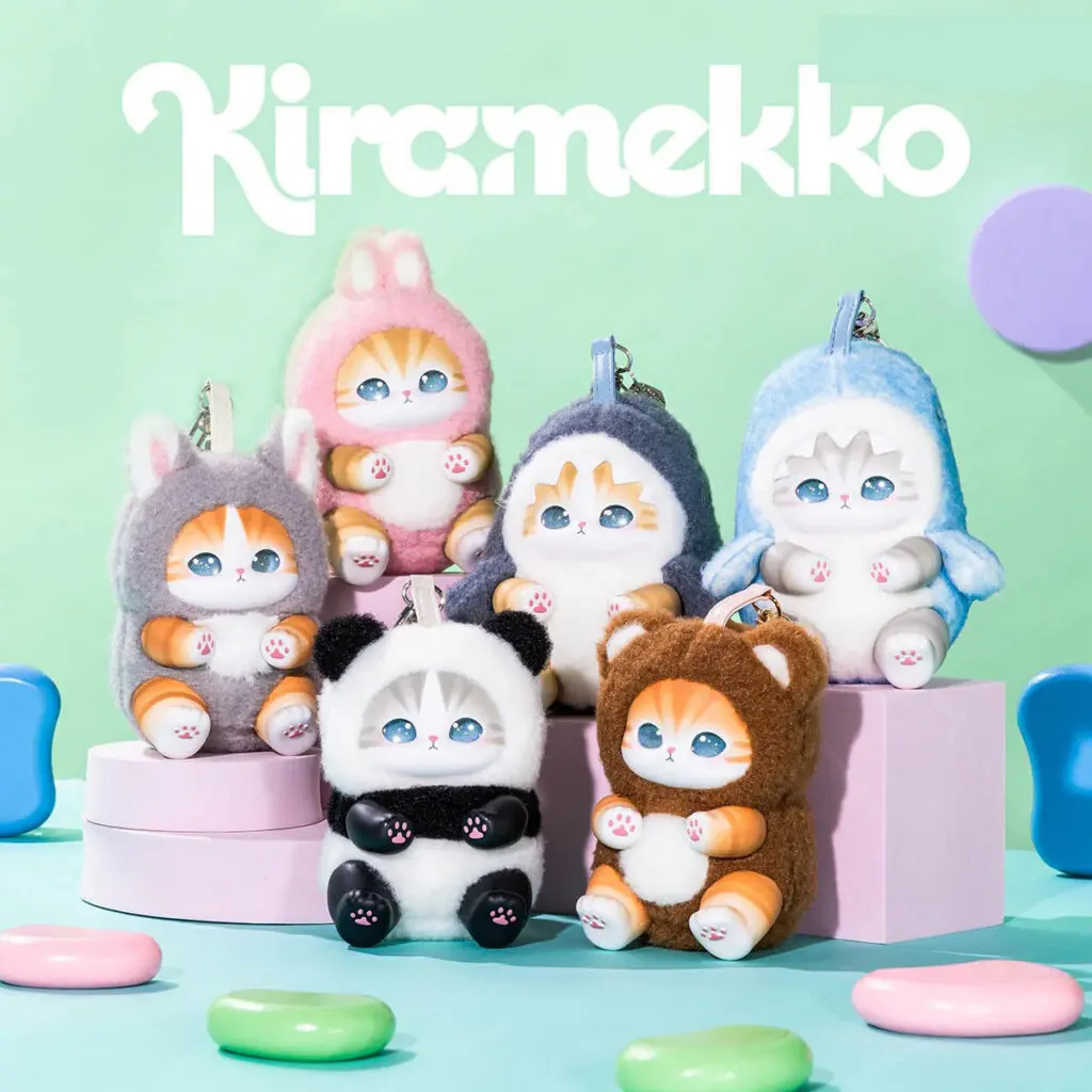 Mofusand Kiramekko Fluffy Kittens Series Plush Blind Box