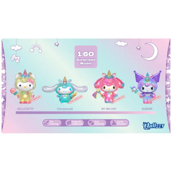 Sanrio Model Kit Unicorn Series (Hello Kitty / Cinnamoroll / My Melody / Kuromi)