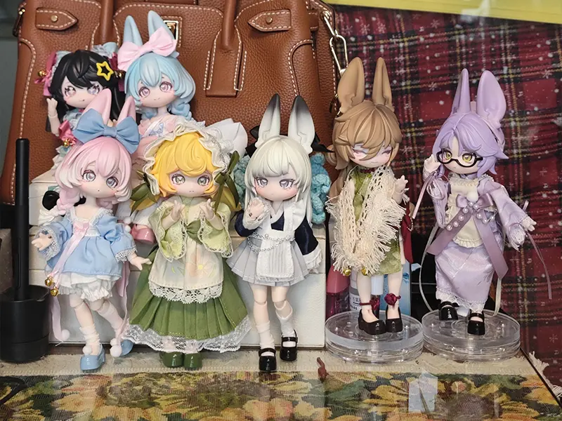 CALEMBOU Blind Box Jumping Moon Time Rabbits Series BJD Blind Box
