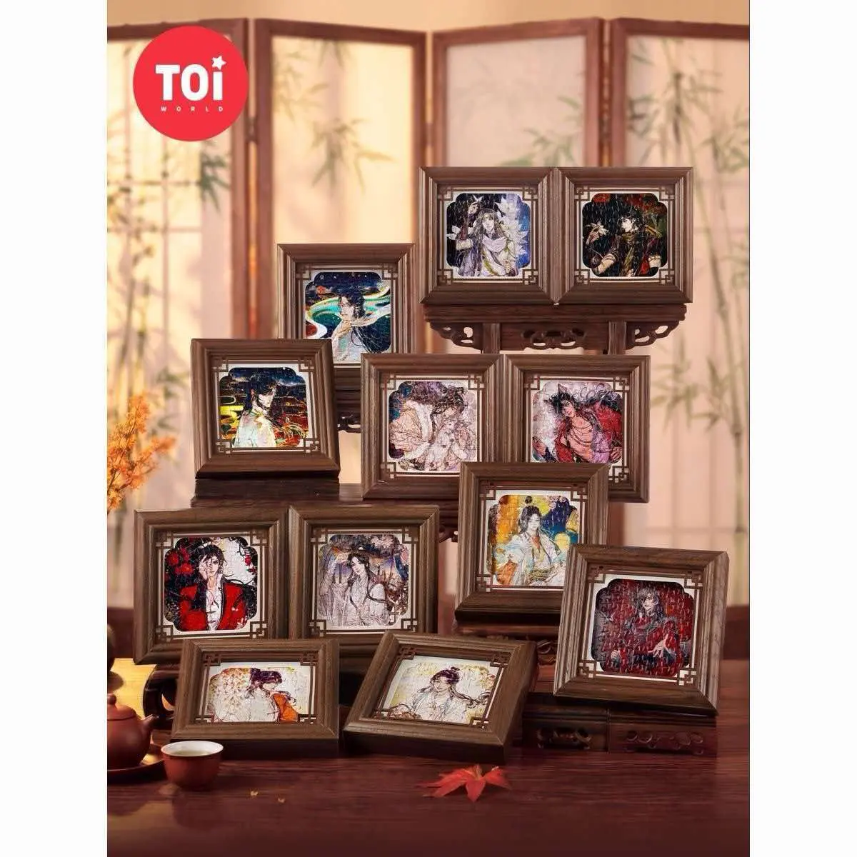🧩 Heaven Official’s Blessing “Moonlit Reunion” Framed Puzzle Blind Box