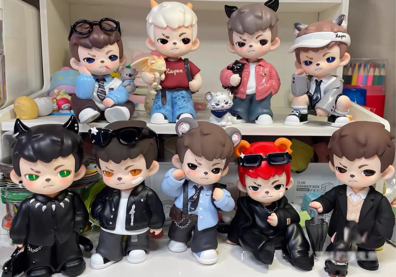 Rayan Natural-born Player series figures Blind Box