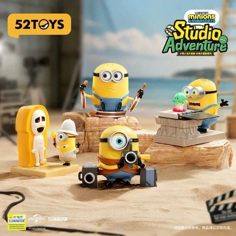 Minions Studio Adventure Wind-Up Movable Figure Blind Box