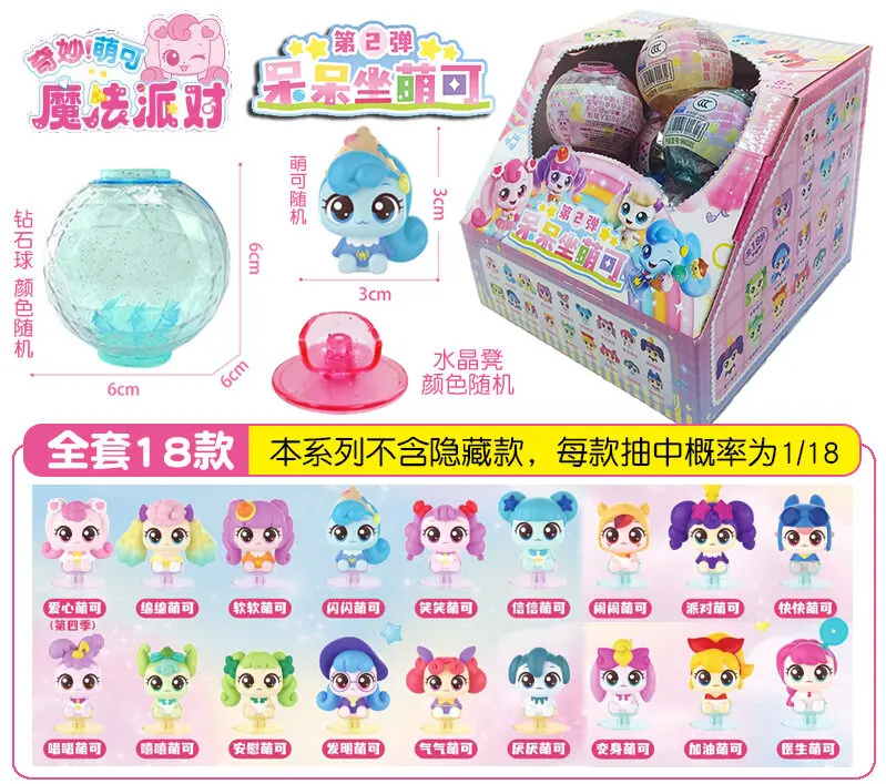 Catch! Teenieping Magic Party Sitting Teenieping Gashapon Series 2