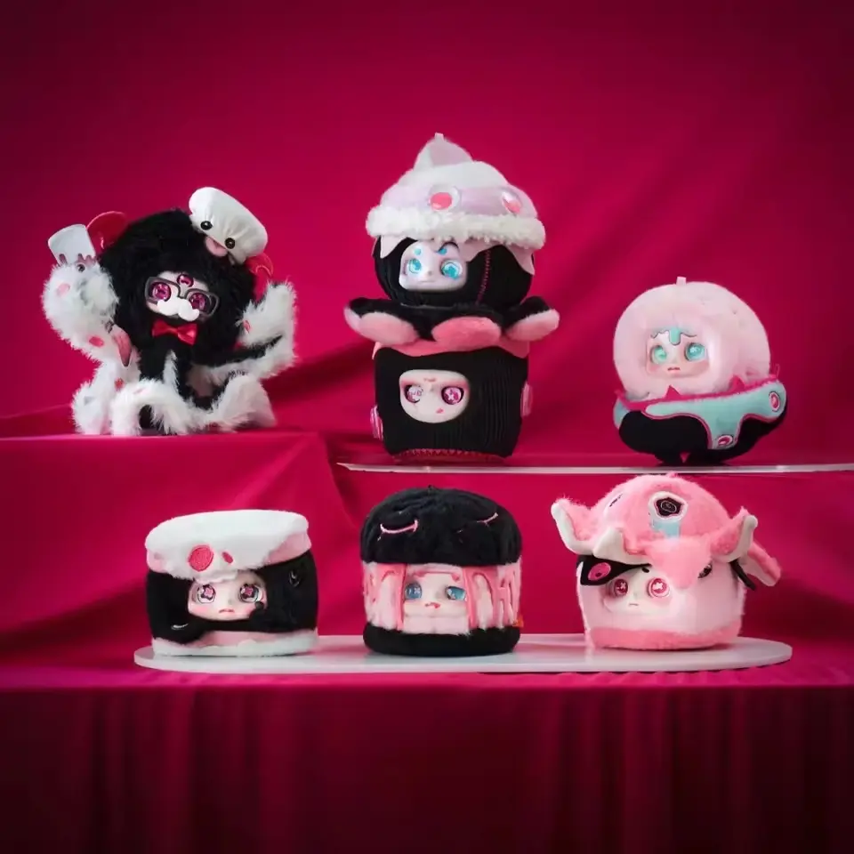 Genuine Super Vitality Factory Cino Black Monday Series Plush Blind Box