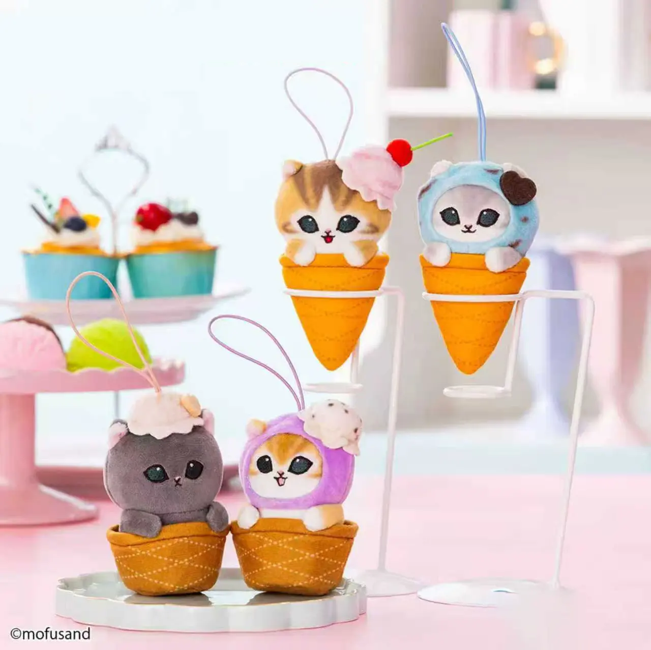 Mofusand Ice Nyan Mascot Complete Set Prize Japan 2025 NEW