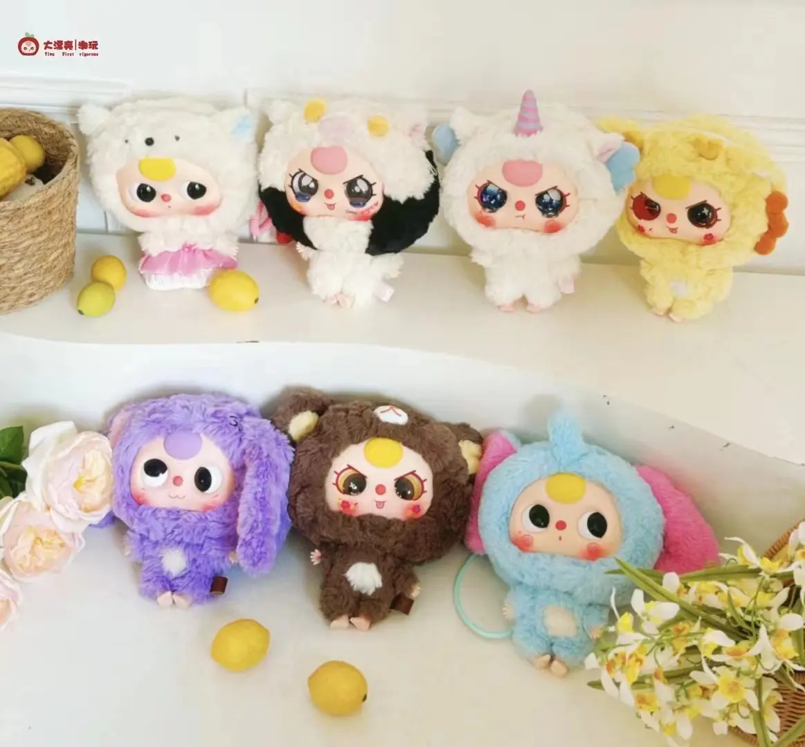 Baby three  Big head baby zipper bag blind box