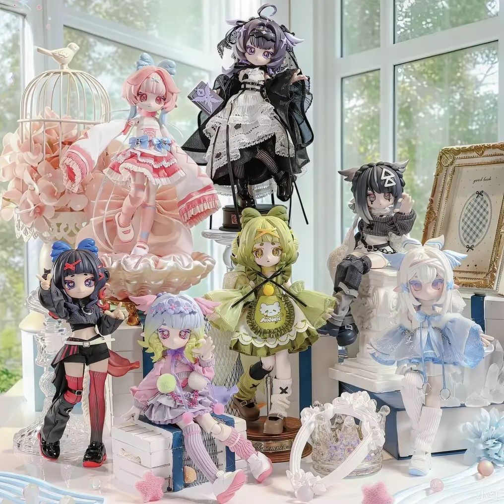Hexagonal Box Series 1/12 Action Figure BJD Blind Box