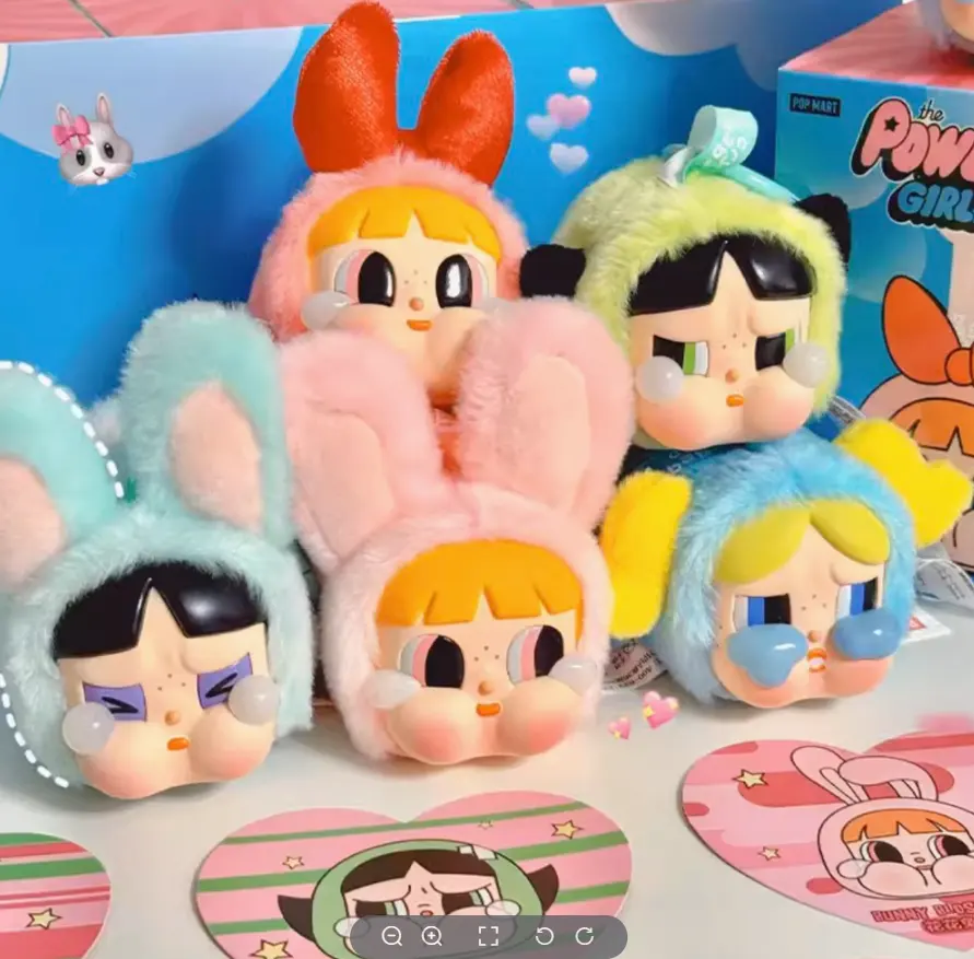 CRYBABY × Powerpuff Girls Series-Vinyl Face Plush Blind Box