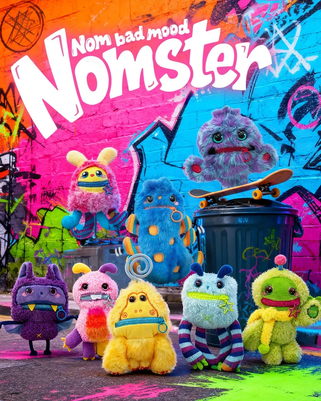 NomBadMood Voice Plush Pendant Blind Box