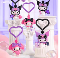 【valentine】【LOVE】Kuromi & My Melody Cupid Trainee Movable Wind-Up Blind Box