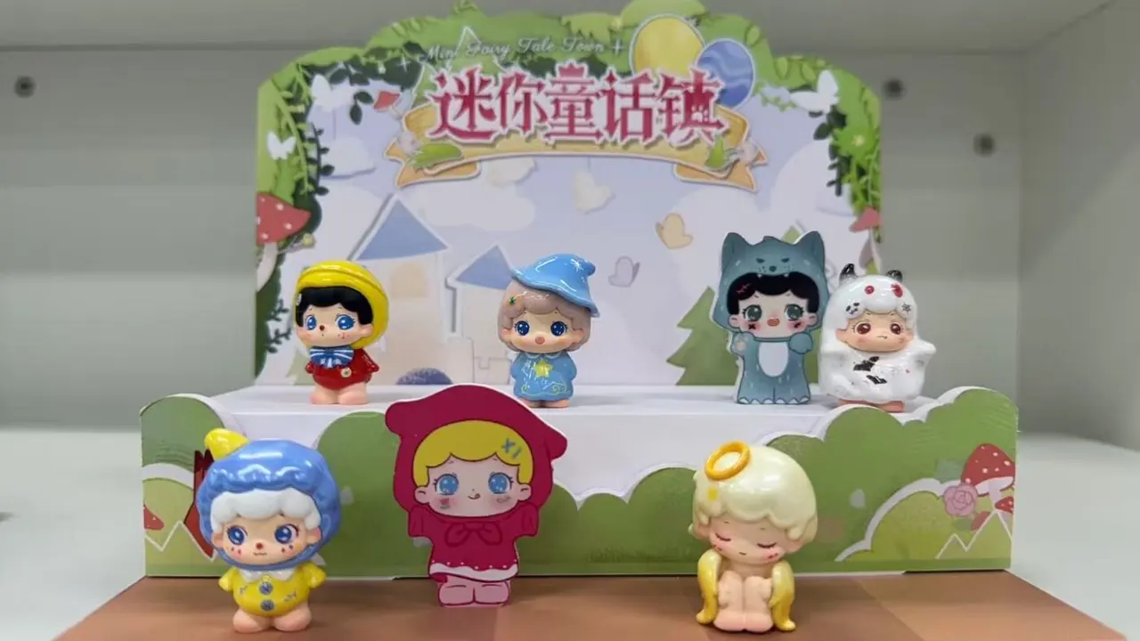 【Display】Litter Bear Mini Fairy Tale Town Series Figures