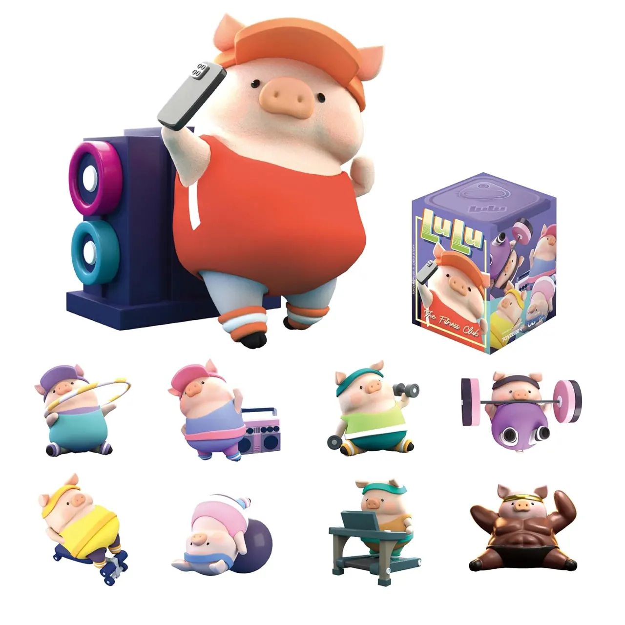 TOYZERO + Lulu The Piggy Blind Box Figures