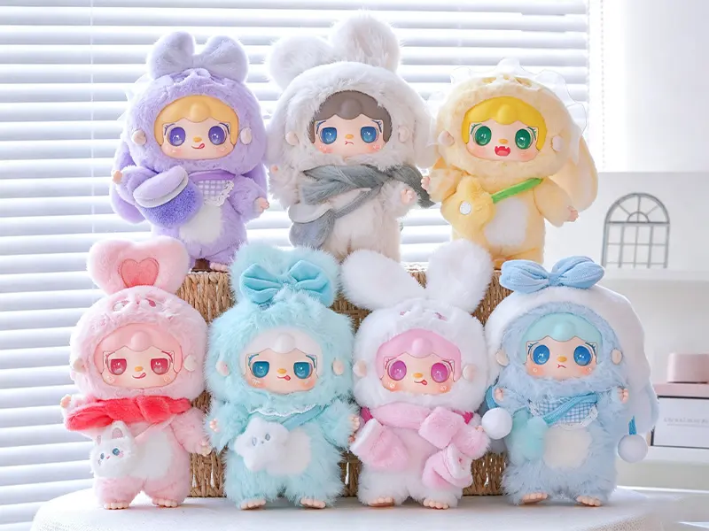 CALEMBOU Blind Box YOOKI V3 Warm Bunny Series Plush Blind Box