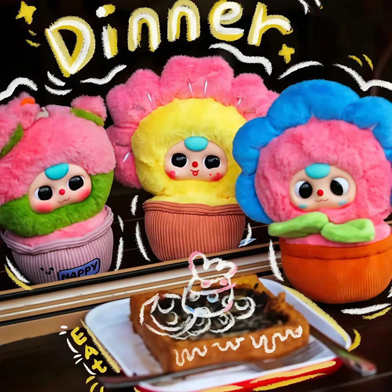Baby Three A Small Flower Plush Series Blind Box