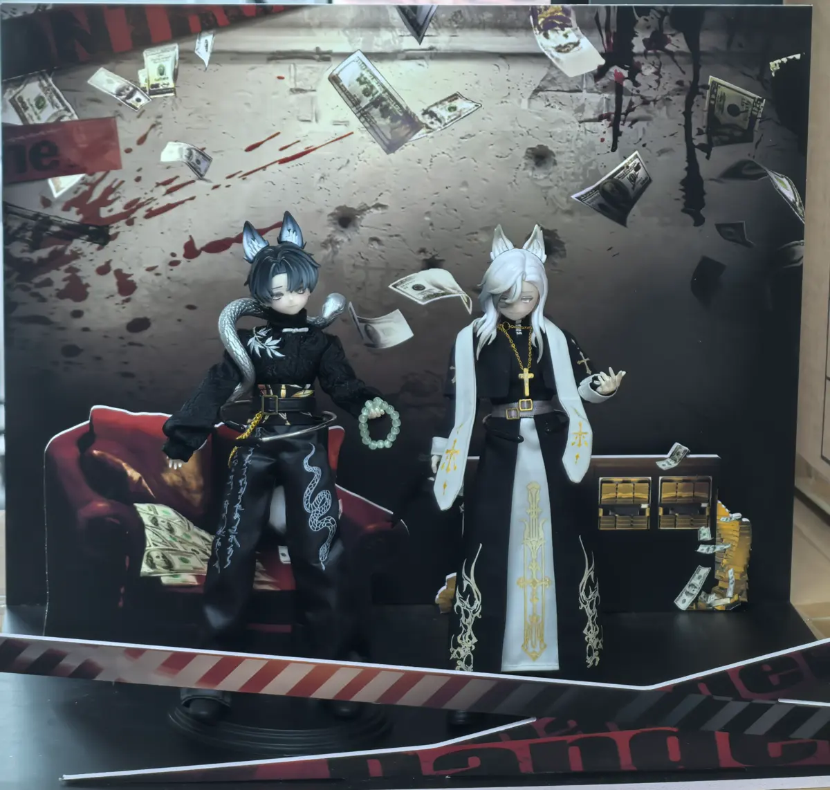 Display The Past In Sicily Series MJD Action Figure Blind Box