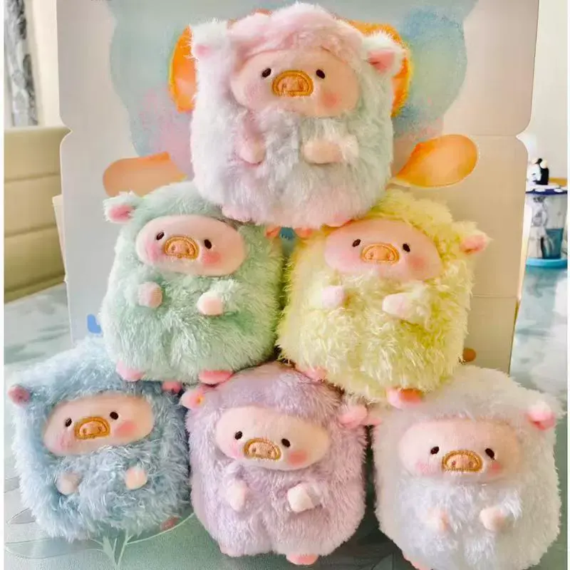 Official LuLu Pig Rainbow Pig Plush Toy Blind Box – Cute Dopamine Doll, Birthday Gift