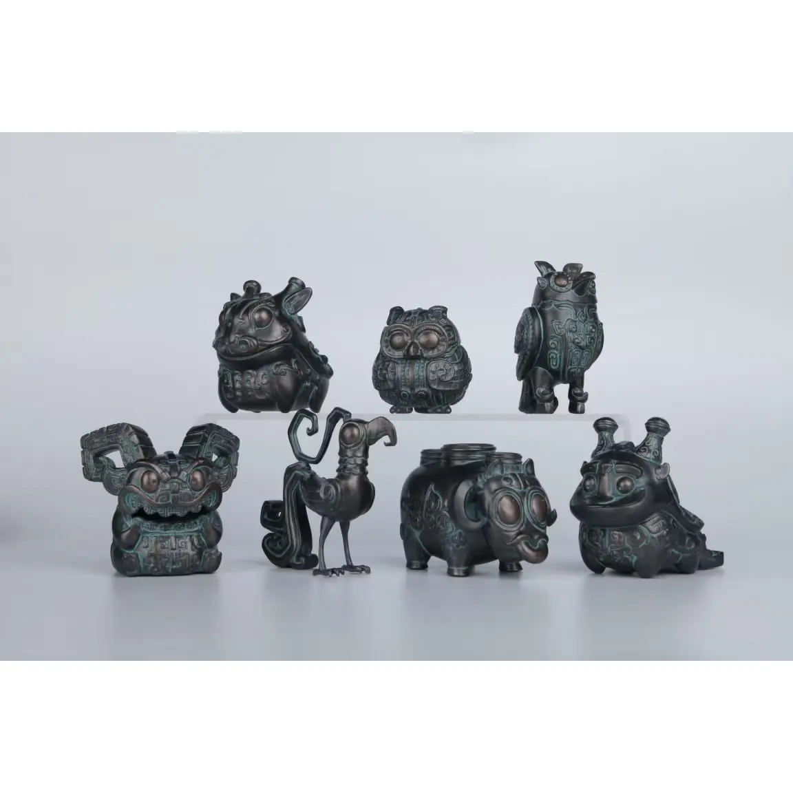 52TOYS MODERN ANCIENTS – Bronze Sauad Series Blind Box Figure Toy