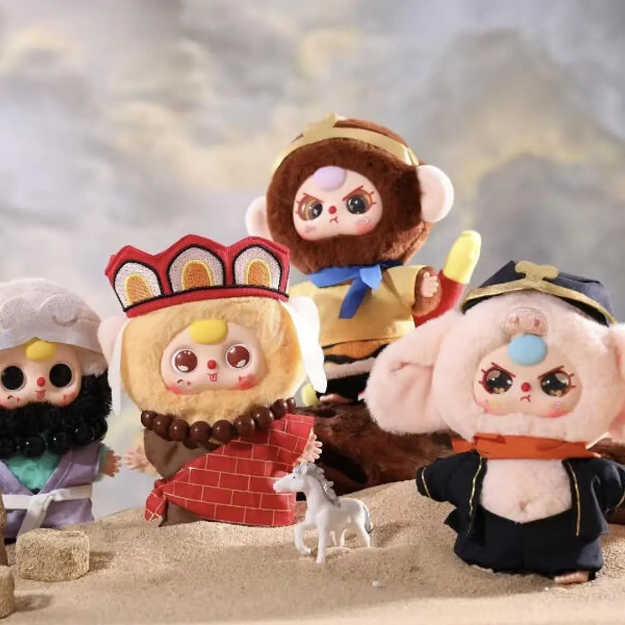 Baby Three Havoc In Heaven Plush Series Blind Box