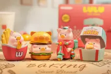 Original TOYZEROPLUS LuLu the Piggy Burgers Series Blind Box