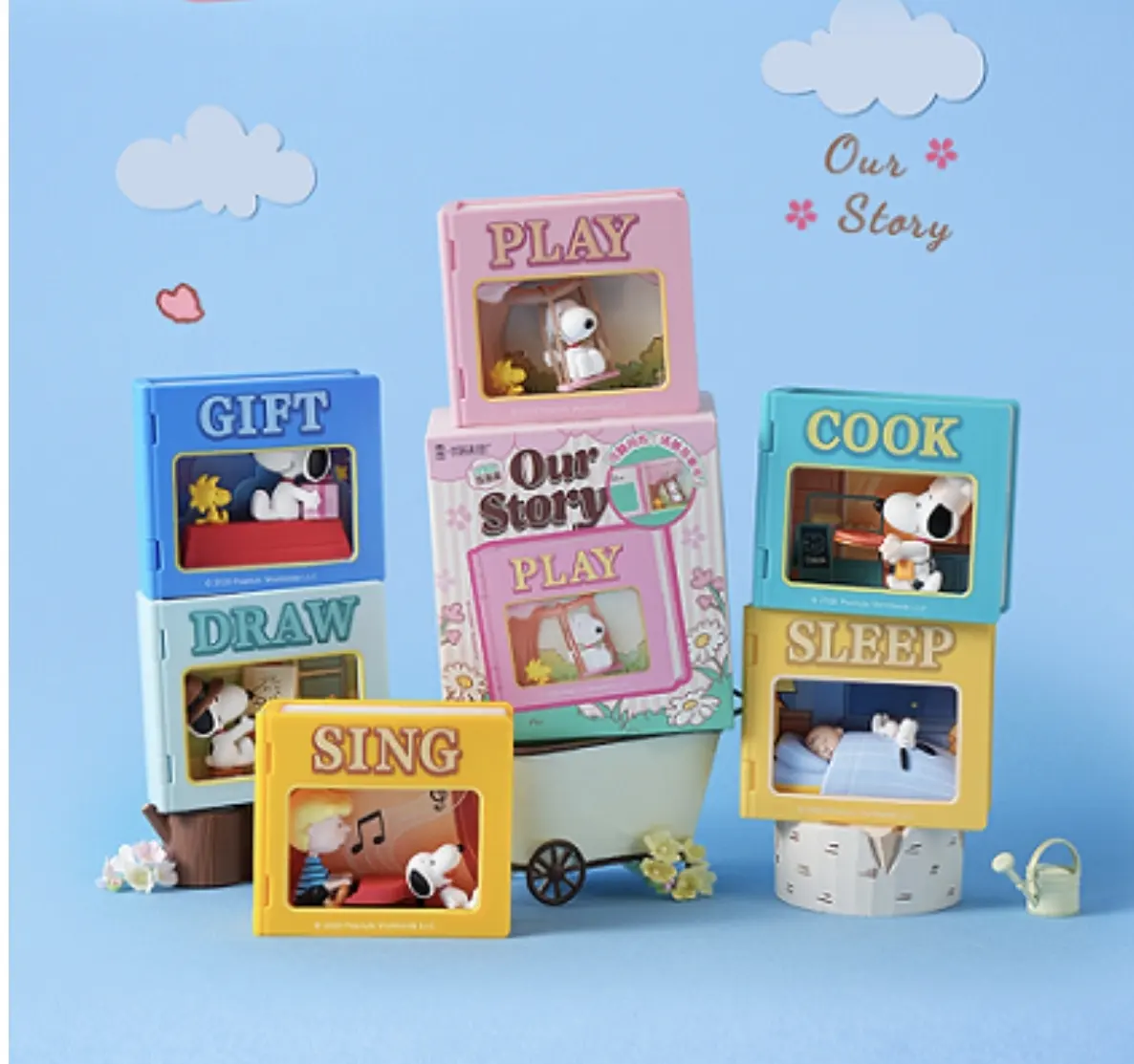 Snoopy Story Fridge Magnet Blind Box