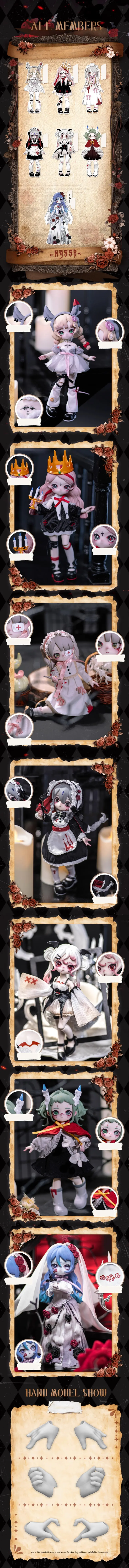 Nyssa Strange Nightmare Series BJD Doll Blind Box