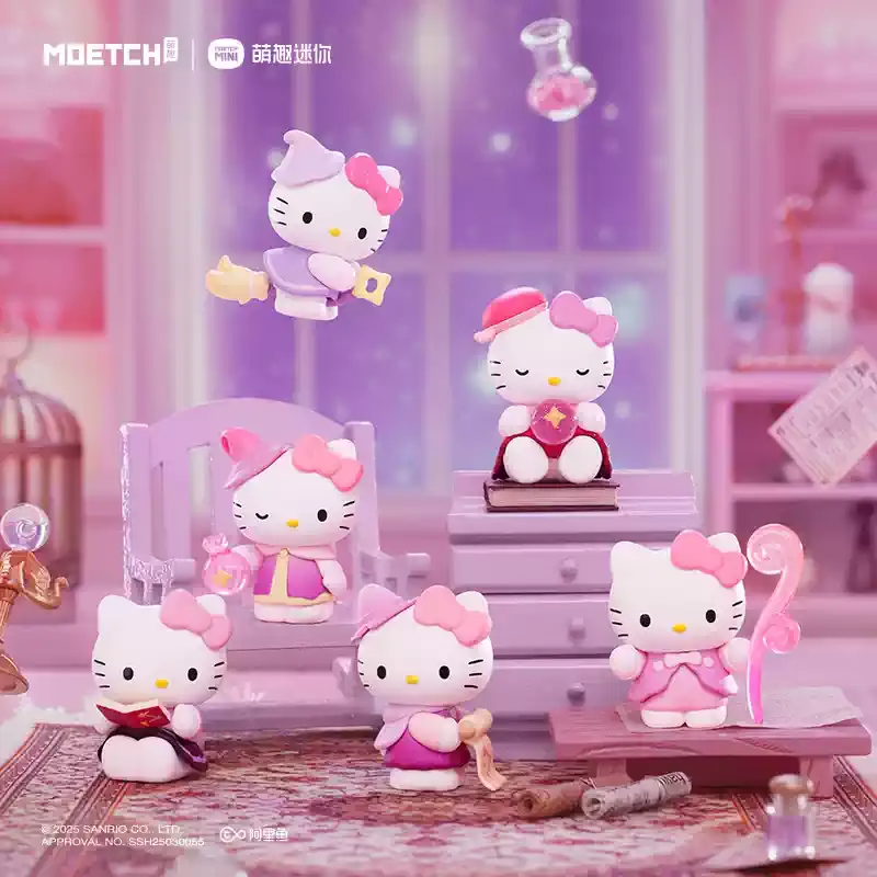 FunCute Hello Kitty Astrology Study FunBean Series Blind Box