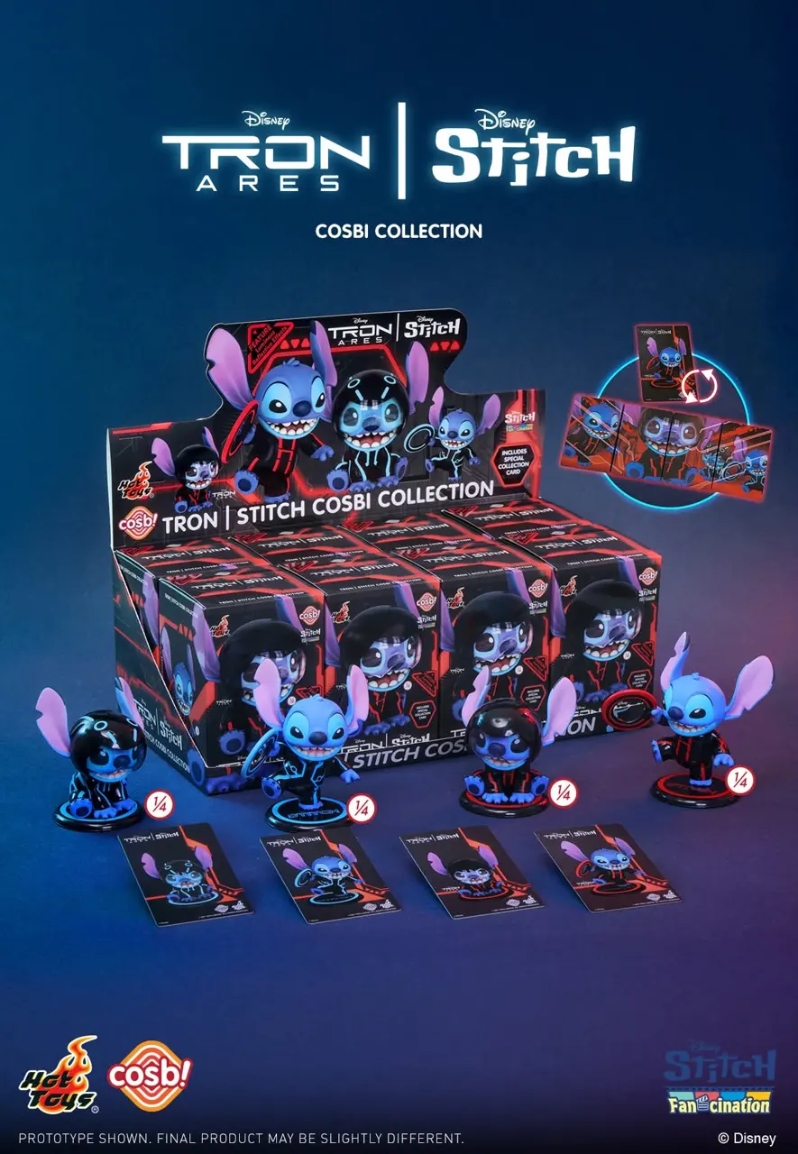 Hot Toys Stitch Fan-Cination Tron Aces Stitch Cosbi Collection
