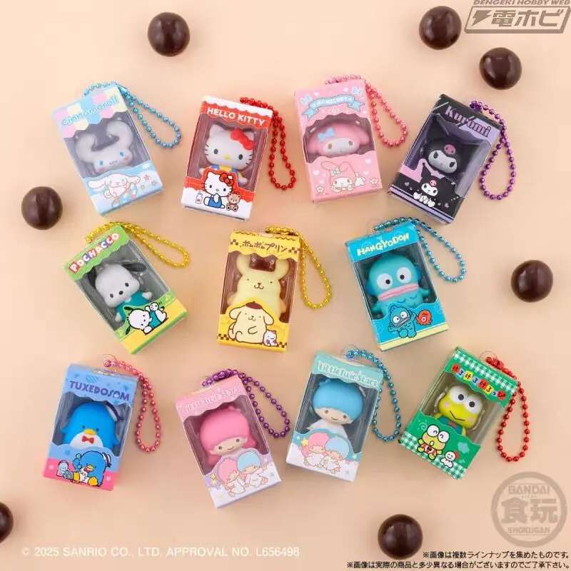 BANDAI Sanrio Characters Mini Box Chocolate Candy Toy Charm
