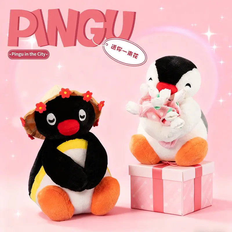 Pingu Flower Gift Plush toys