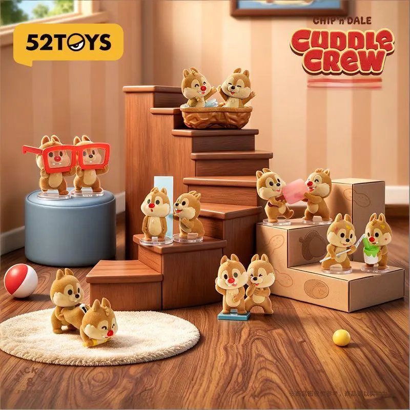 52TOYS Chip ‘n’ Dale “Cuddle Crew” Series Blind Box