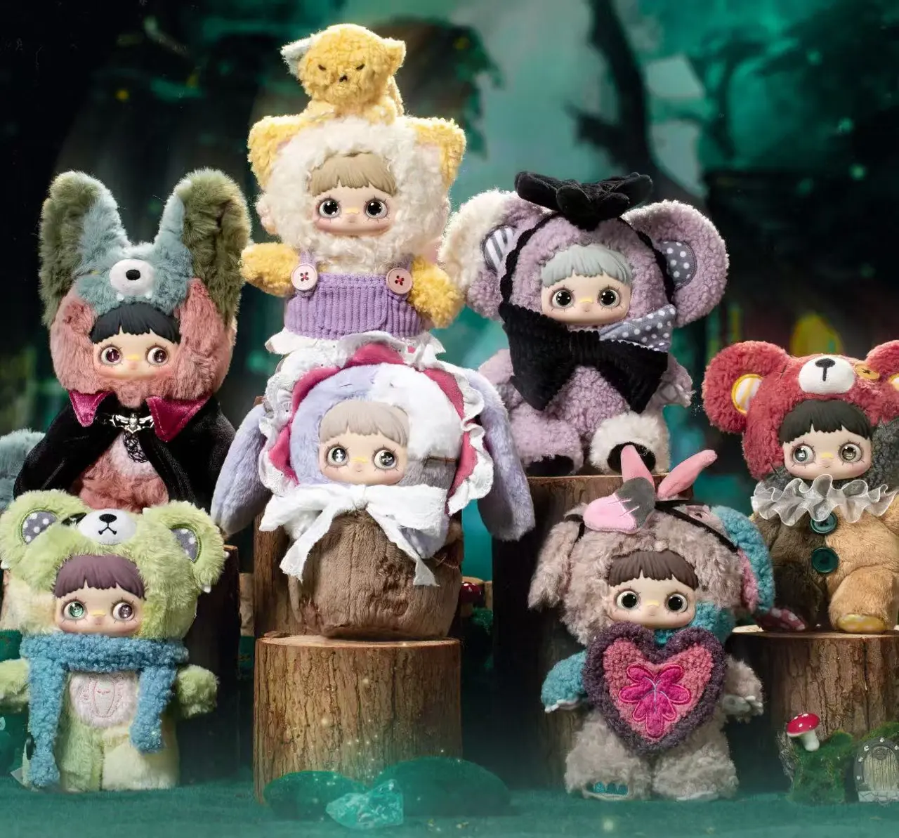 MayMei – Twins’ Secret Realm Series Plush Dolls Blind Box