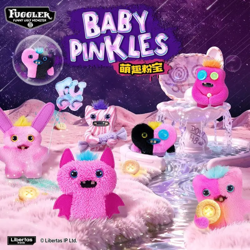 FUGGLER Cute Pink Treasure Plush Blind Box