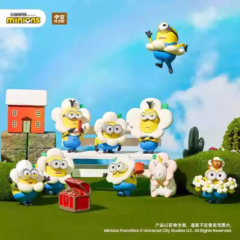 MINISO Minions Flower Garden Series Blind Bag – Cute Collectible Figures