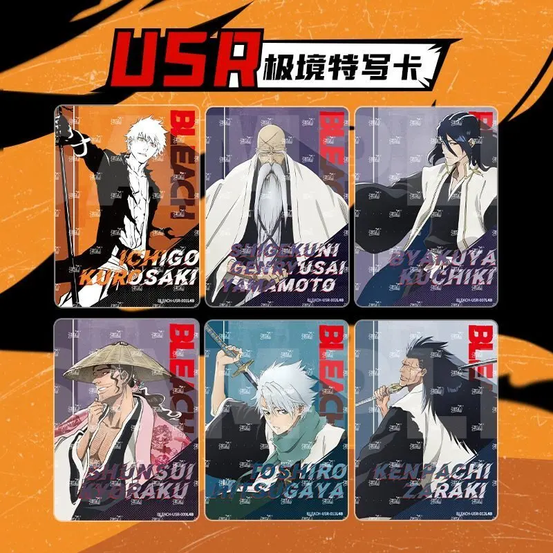KAYOU Official BLEACH Thousand-Year Blood War Booster Box, Licensed Anime Trading Cards, 10 Sealed Packs, 5 Cards Per Pack, Character Collectible TCG