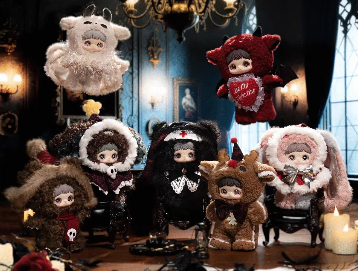 CALEMBOU BLIND BOX MayMei Winter Weirdness Series Plush Blind Box Single Box