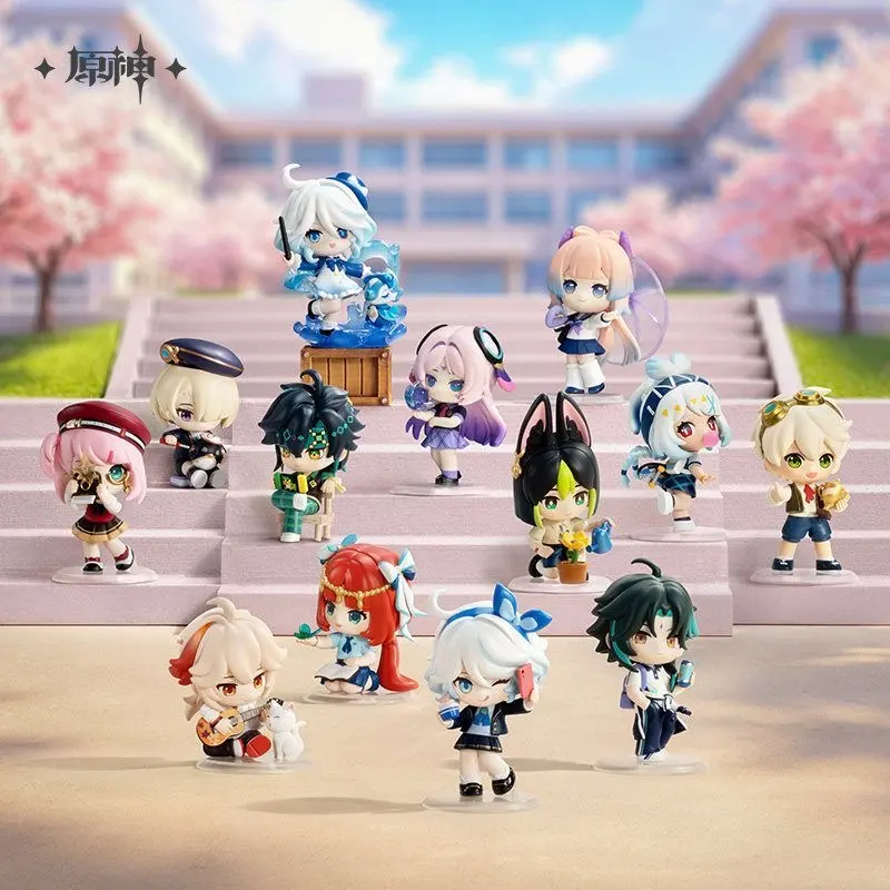 Genshin Impact Academy Poem of Light Q Version Blind Box Figures