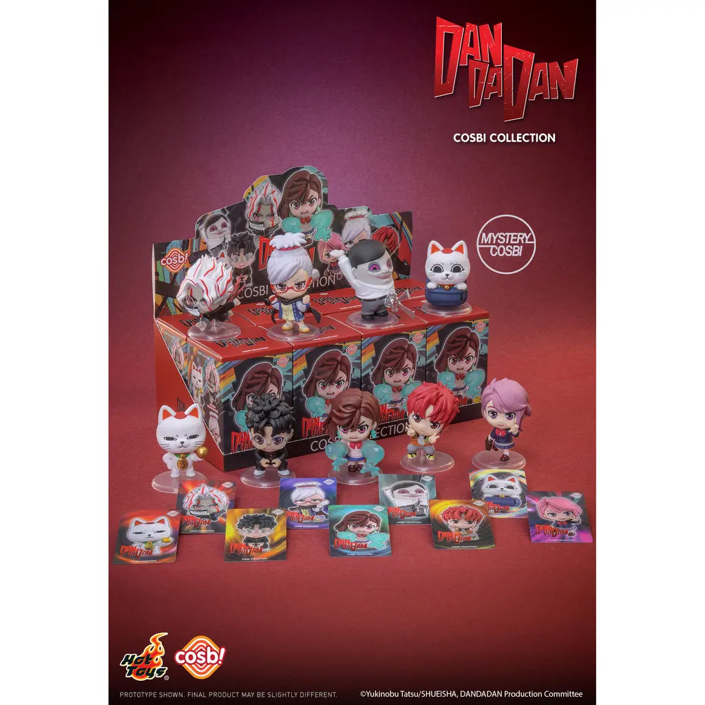 Display SunrisePop Dandadan – Dandadan Cosbi Collection – Assorted Blind Box