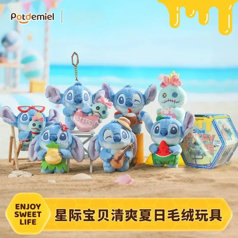 Stitch Lilo & Stitch Enjoy Sweet Lift Series Plush Pendant Blind Box Figure