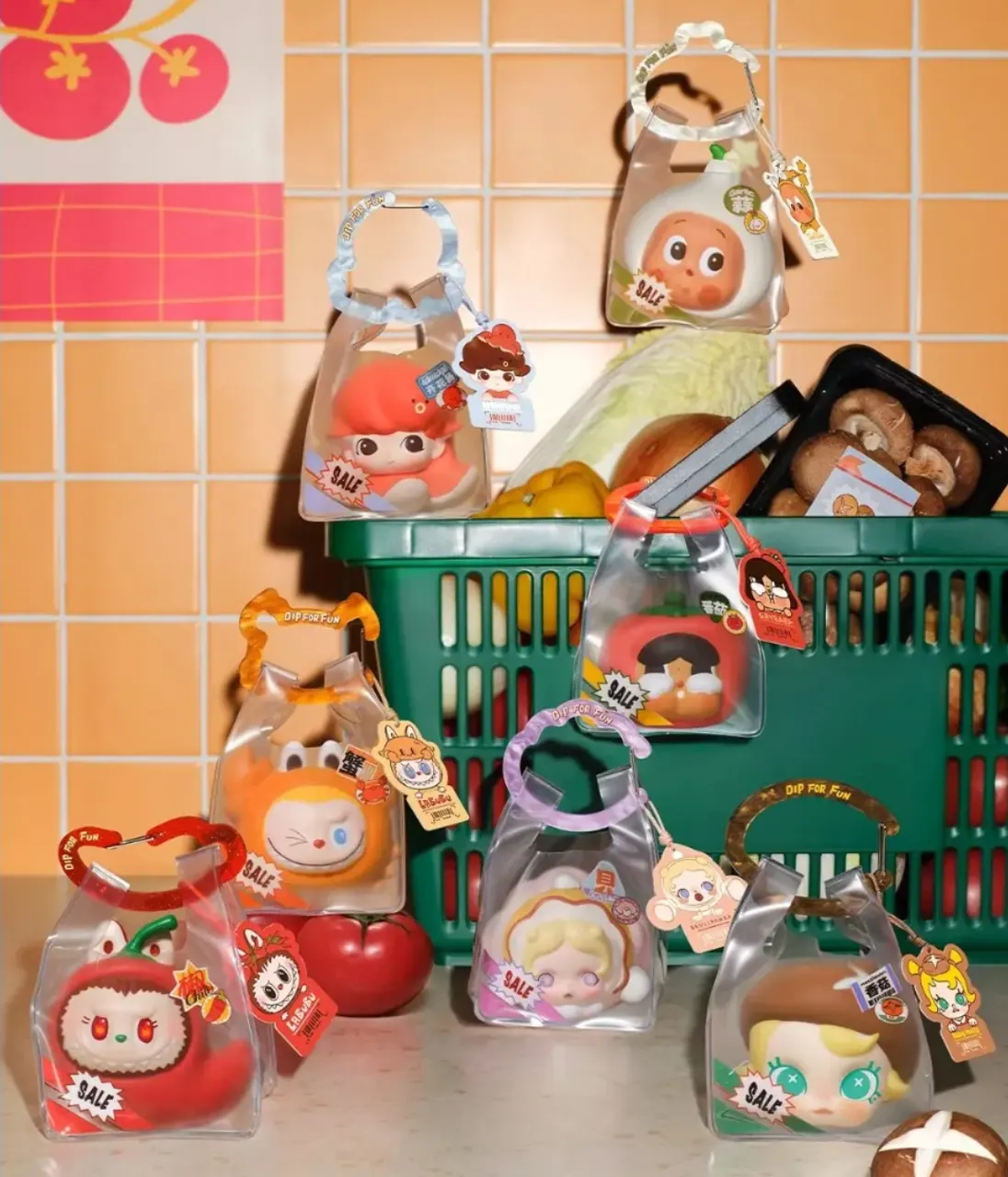 POP MART Dip For Fun Series -Squishy Charm Blind Box